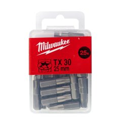 Milwaukee standardní bity TX30x25mm 25ks 4932399599