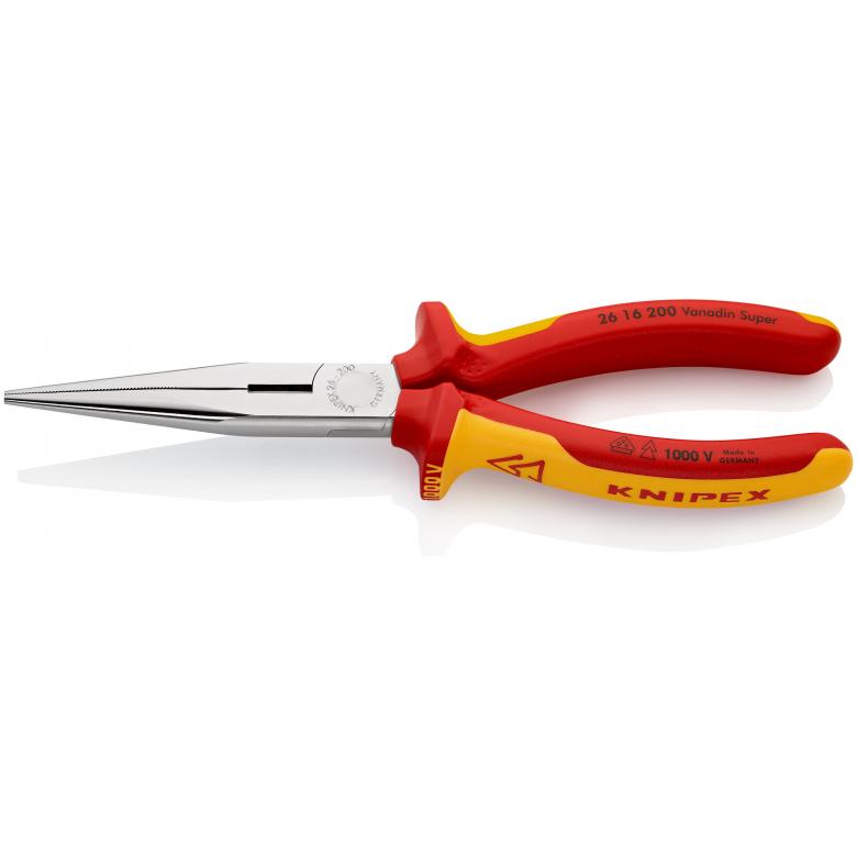 Knipex 2616200  Půlkulaté kleště s břity 200 mm, 1000V VDE