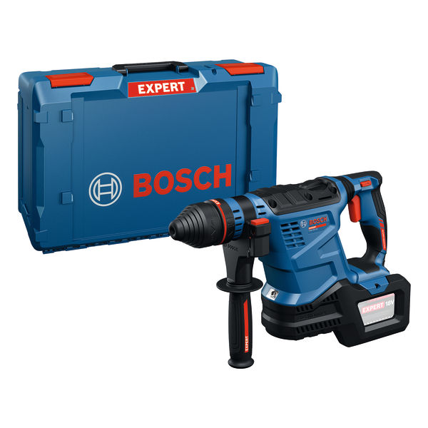 Akumulátorové vrtací kladivo Bosch EXBH18V-32F s kufrem.