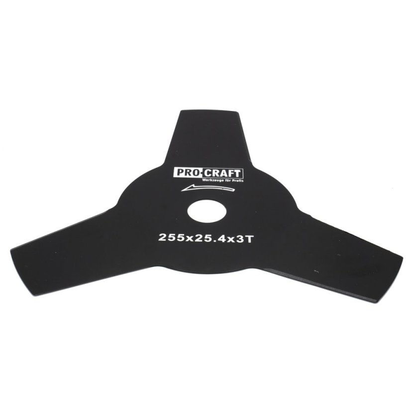 Procraft H-3T nůž do křovinořezu 255x25,4mm 3Z