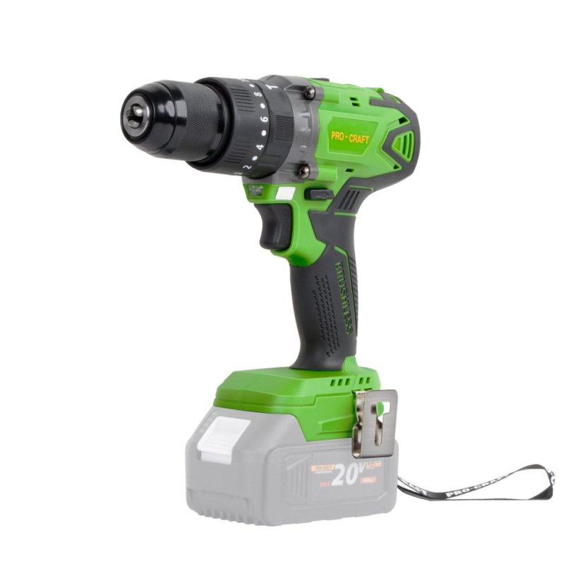 Procraft PA18BL-BB aku vrtací šroubovák s příklepem 20V bez aku