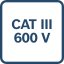 KAT III 600 V.