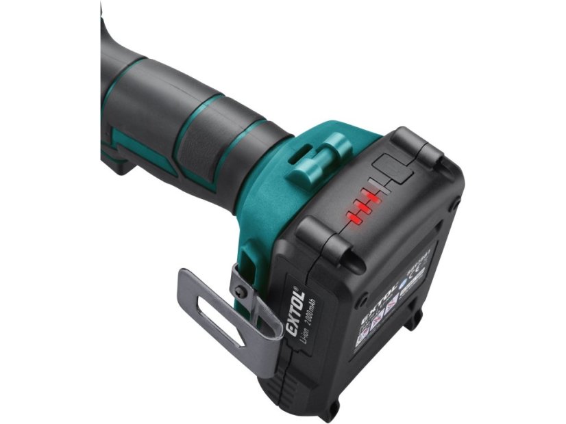 EXTOL INDUSTRIAL 8791810 utahovák rázový 1/2“ aku SHARE20V, 250Nm, BRUSHLESS, 20V Li-ion, 2000mAh