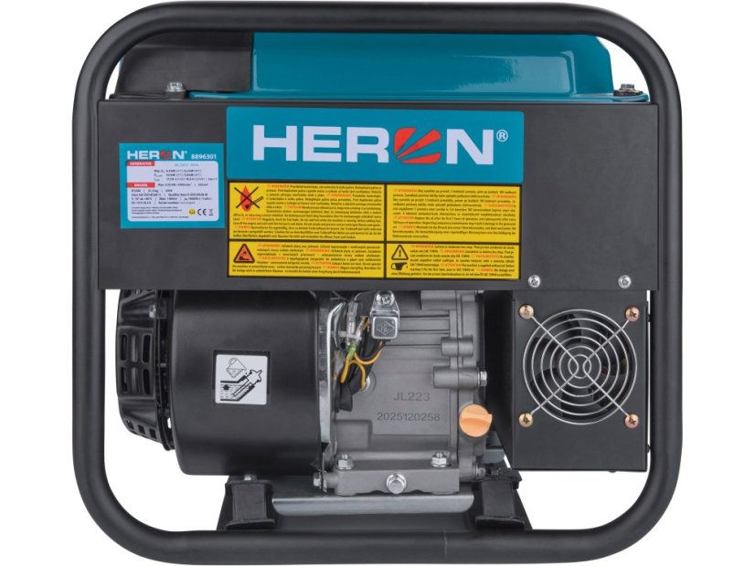 Heron 8896301 elektrocentrála se svářečkou 160A, benzínová 14HP/5,5kW
