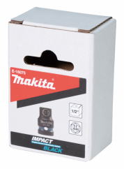 Makita E-16075 klíč nástrčný 1/2", čtyřhran, IMPACT BLACK, 11mm