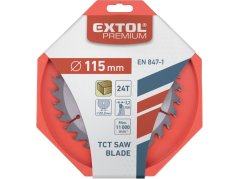 EXTOL PREMIUM 8803210 kotouč pilový s SK plátky, O140x2,6x16mm, 30T
