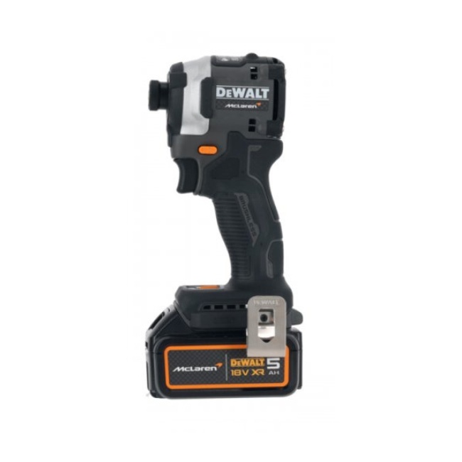 Dewalt DCF85MP2T aku rázový utahovák edice McLaren 1/4"  206 Nm 18V 2x5Ah