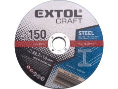 EXTOL CRAFT 106930 kotouče řezné na kov, 5ks, O 150x1,6x22,2mm