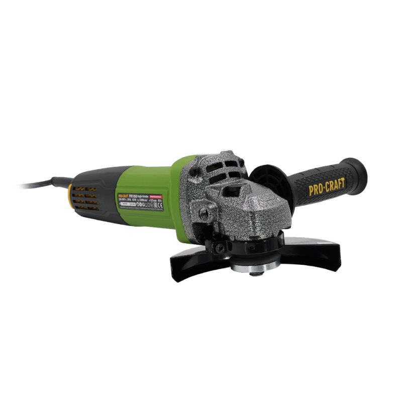 Procraft SPW1050 Bruska úhlová 125mm PW1050 + 10x řezný kotouč, 2x lamelový kotouč