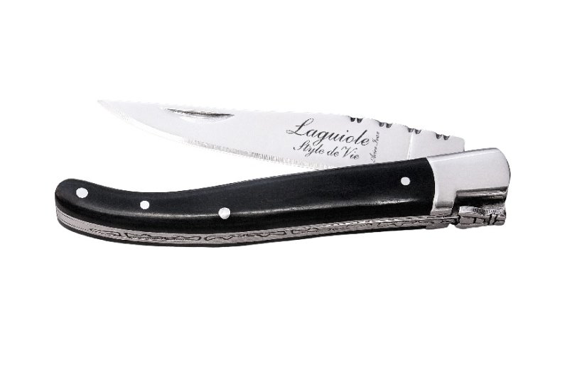 Laguiole Luxury - kapesní nůž, rukojeť černý eben Laguiole Luxury - kapesní nůž, rukojeť černý eben