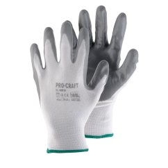 Procraft GL-NW8 Pracovní rukavice M máčené v nitrilu
