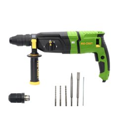 Procraftt BH1100DFR kombinované kladivo vyměnitelná hlava SDS-Plus 3,2 J 900 W
