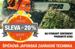 ECHO WEEK - slevy až 20%