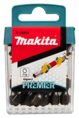 Makita E-26010 torzní bit T10 Impact Premier (E-form) 50mm 10 ks