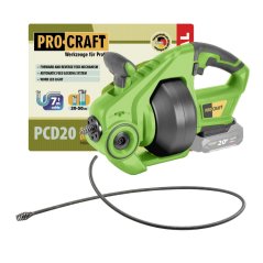 Procraft PCD20-BB aku čistič potrubí 20 V bez aku