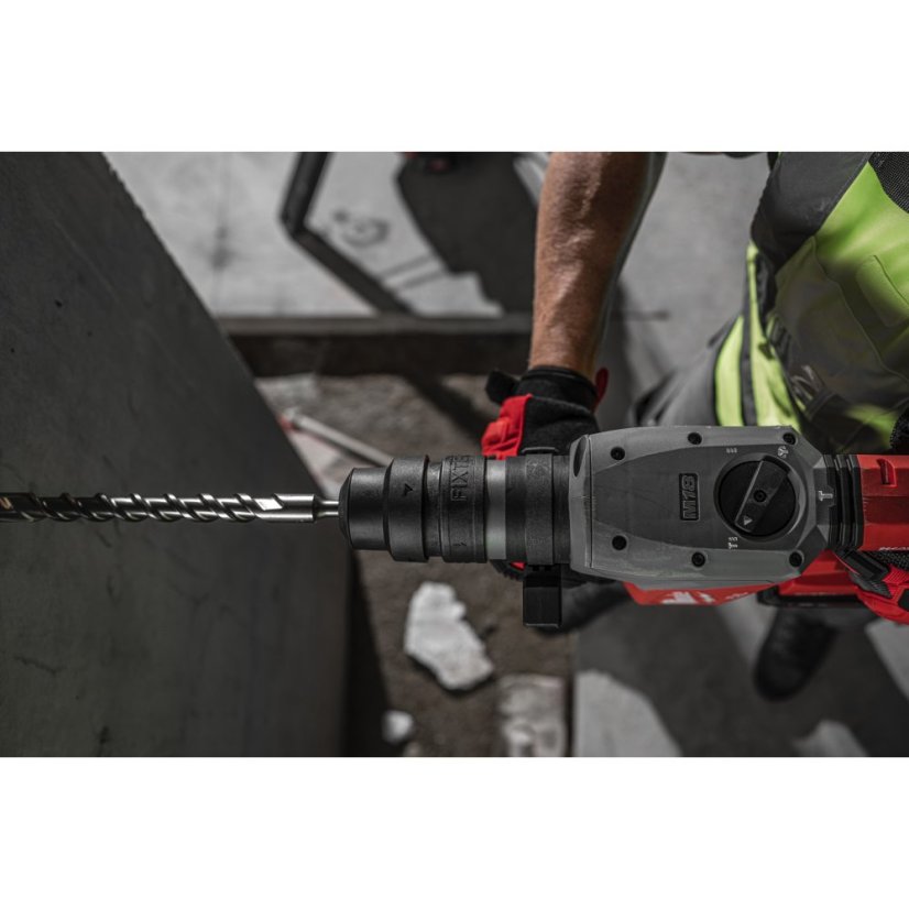 Milwaukee M18 ONEFHPX-0 ONE-KEY™ ak u kombinované 4 režimové kladivo 32 mm SDS-PLUS se sklíčidlem FIXTEC™ bez aku 4933478885