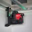 Milwaukee M12 3PL-401C aku laser zelený 360° 4933478102