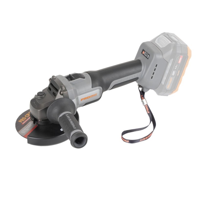Procraft Industrial AG125Abb aku úhlová bruska  125mm 20 V bez aku