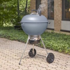 Weber 1502204 Master Touch GBS C-5755 57 cm Slate Blue gril na dřevěné uhlí