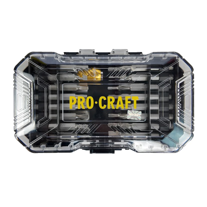 Procraft PA18LiH-1B-C aku vrtací šroubovák 20 V 1x2Ah + BS-37 sada bitů
