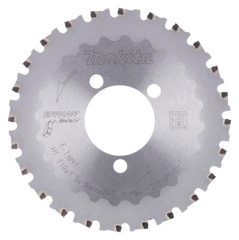 Makita E-11097 TCT pilový kotouč EFFICUT kov 110mm DSC251 Makita E-11097 TCT pilový kotouč EFFICUT kov 110mm DSC251