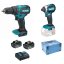 Makita DLX2537SJ aku sada DHP490+DTD153 Li-ion LXT 18V 2x3Ah