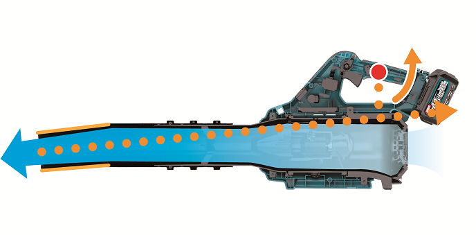 Makita UB001GZ aku ofukovač Li-ion XGT 40V, bez aku Z