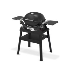 Weber 1501085 Q 1200N plynový gril s postranními stolky a stojanem