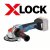 Aku úhlové brusky X-LOCK