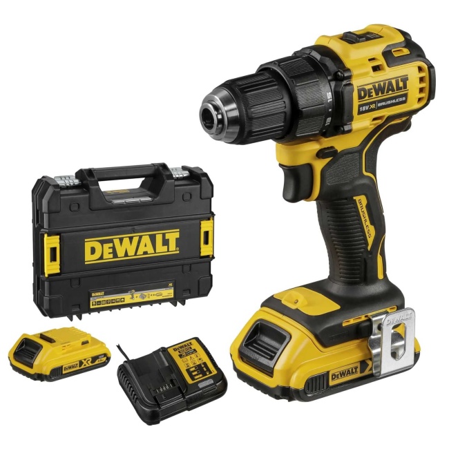 DeWALT DCD708D2T aku vrtací šroubovák 18V, 2x 2,0Ah DeWALT DCD708D2T aku vrtací šroubovák 18V, 2x 2,0Ah