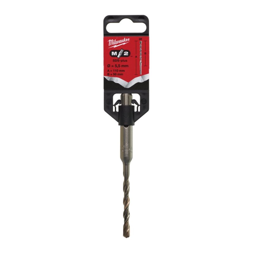 Milwaukee 5,5x150x110mm vrták SDS-Plus dvoubřit M2 4932339499