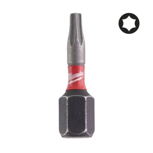 Milwaukee šroubovací bity TX10x25mm Shockwave Impact Duty 3ks 4932500361 Milwaukee šroubovací bity TX10x25mm Shockwave Impact Duty 3ks 4932500361