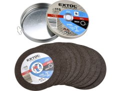 EXTOL PREMIUM 8808101 kotouč řezný na ocel/nerez, 10ks, O 115x1,0x22,2mm