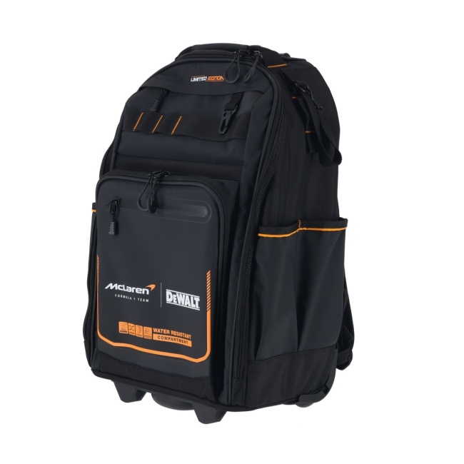 Dewalt DWST60101-9 batoh s kolečky a teleskopickou rukojetí limitovaná edice McLaren