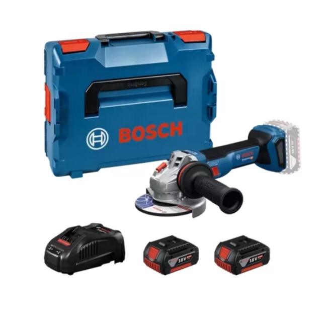 Bosch GWS 18V-11 aku uhlová bruska 125mm 18 V 2x5Ah 06019N4103