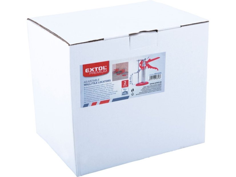 EXTOL PREMIUM 8845000 vzpěry fixační/nastavitelné, sada 2ks