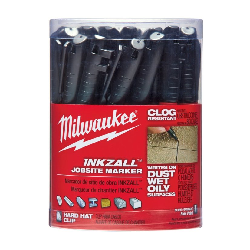 Milwaukee INKZALL™ marker black značkovače 48223100