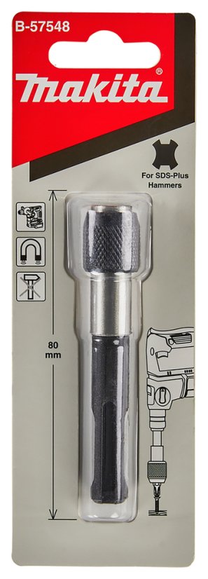 Makita B-57548 adaptér SDS-Plus na HEX 1/4" (držák bitů)