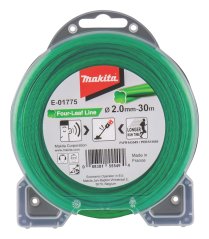 Makita E-01775 struna nylonová 2,0mm, zelená, 30m, speciální pro aku stroje = old 197473-7