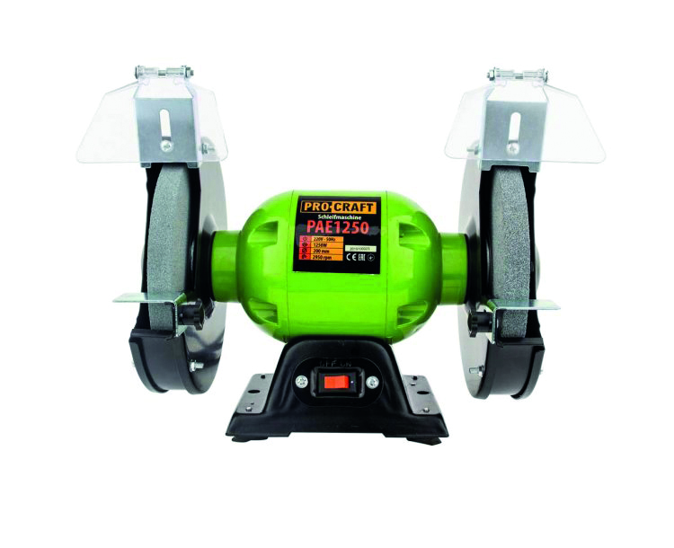 Procraft PAE1250 Bruska dvoukotoučová stolní 200mm