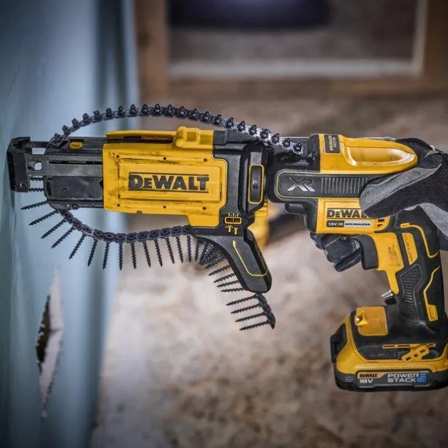 Dewalt DCF620E1K aku sádrokatonářský šroubovák 18V 1,7 Ah