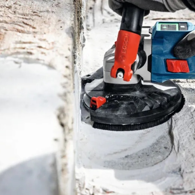 Bosch GBR 18V-15 S aku bruska na beton 125 mm 0601776201