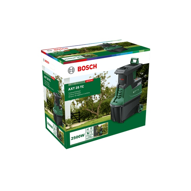 Bosch AXT 25 TC elektrický drtič větví 2500 W 060080330C