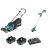 Makita DLM432+DUR193 Aku set aku sekačka a aku vyžínač Li-ion 2x 18V LXT 2x5 Ah