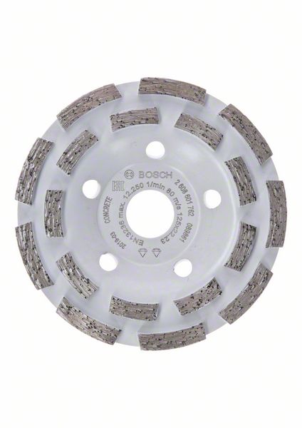 Bosch 2608601762 DIA brusný hrncový kotouč dvouřadý Expert for Concrete LL, 125mm