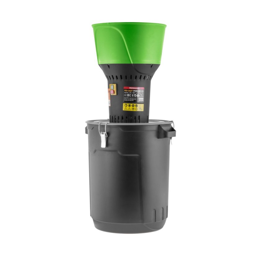 Procraft PCM3600 elektrický šrotovník na obilí 1100 W zásobník 13,7 l s nádobou