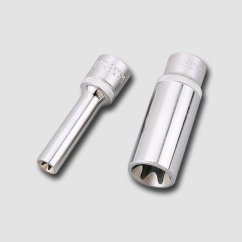 HONITON HS1207L hlavice nástrčná Torx 1/4" E7 prodloužená