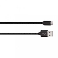 Solight SSC1402 USB kabel, USB 2.0 A konektor - USB B micro konektor, blistr, 2m