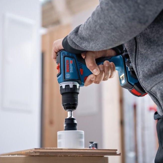 Bosch GSR 18V-90C + GKT 18V-52GC + GST ​​​​18V-155 SC+ GEX 18V-125 aku sada nářadí 18 V 2x 5,5Ah + 1x 4Ah Procore 0615990N36