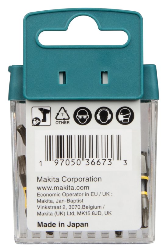 Makita E-25937 torzní bit T10 Impact Premier (C-form) 25mm 15 ks